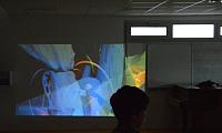 Partition maquette, avec Hughes Germain / Collège de Kerallan