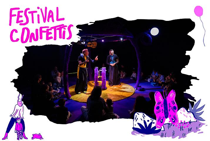 Photo du concert avec les musiciens en costume